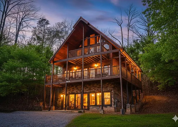 Best Value: Hot Tub Cabin Nights Under Stars Gatlinburg